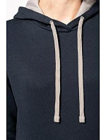 K 465 Dámská mikina s kontrastní kapucí model 22509592 tropical blue/white - Kariban K 465 Dámská mikina s kontrastní kapucí model 22509592 tropical blue/white - Kariban