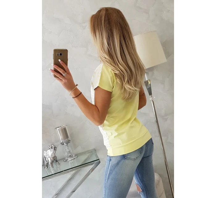 Blúzka hviezdy žltá