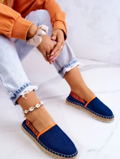 Nazouvací espadrilky Big Star model 21577617 Námořnická modrá - Big Star Shoes