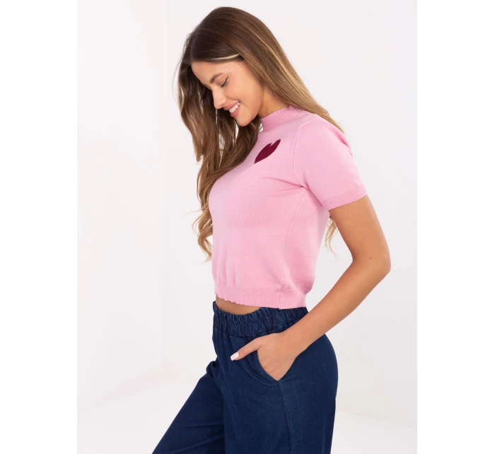 Jumper IT SW 93007.26 ružový Jumper IT SW 93007.26 ružový