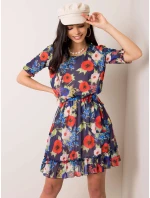 Šaty LK SK 507626.70 tmavo modrá