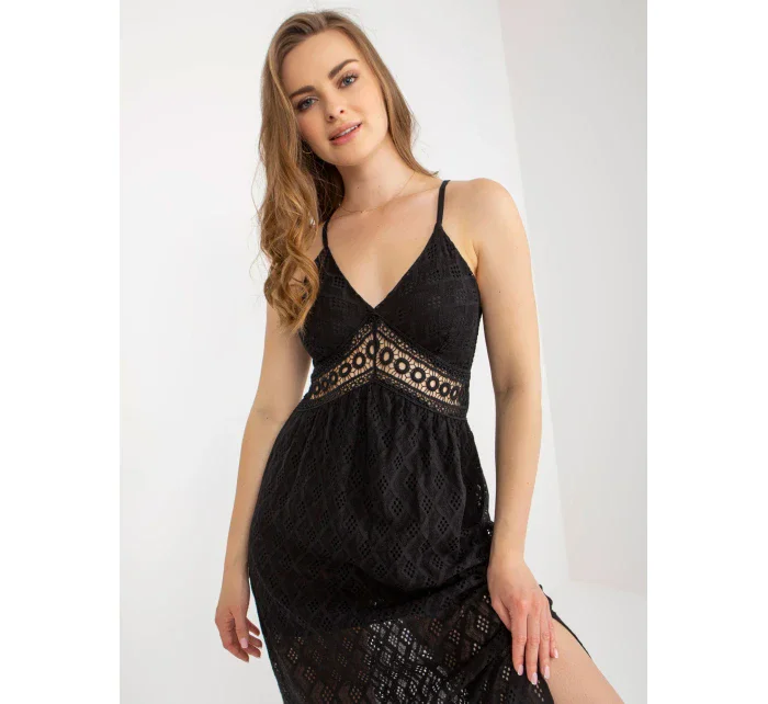 Sukienka TW SK BI model 18605198 czarny - FPrice Sukienka TW SK BI model 18605198 czarny - FPrice