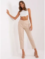 Spodnie TW SP model 18728137 jasny beżowy - FPrice Spodnie TW SP model 18728137 jasny beżowy - FPrice