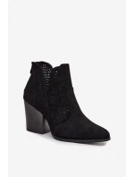 Topánky na podpätku model 218728 Krok vo veľkom štýle