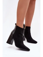 Topánky na podpätku model 221933 Step in style