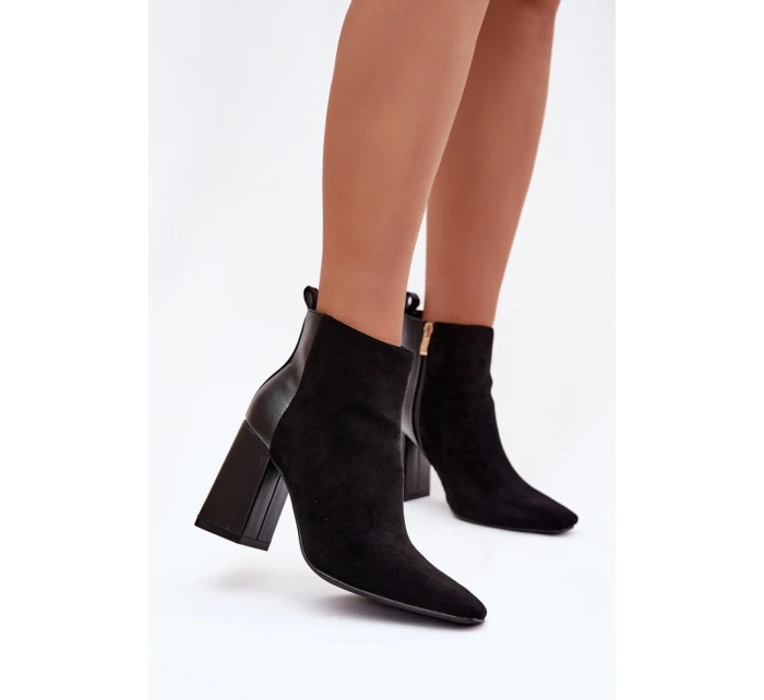 Topánky na podpätku model 221933 Step in style