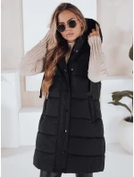 Dámska prešívaná vesta TOLIS čierna FashionStreet TY3297