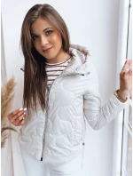 Dámska bunda FLUFFY white FashionStreet TY3582
