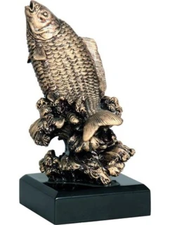 Odlievaná figúrka - ryba - kapor RFST2028A/BR