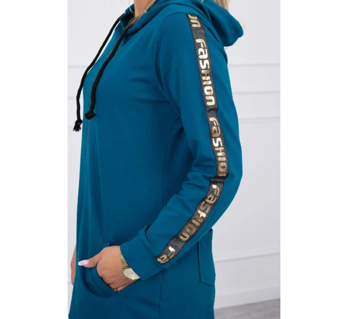 Mikina se zipem na zádech Marine