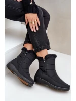 Dámské Sněhule Na Zip S Kožíškem Černé model 21675452 - EVENTO Dámské Sněhule Na Zip S Kožíškem Černé model 21675452 - EVENTO