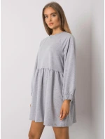 Šaty RV SK 7247.15P sivá