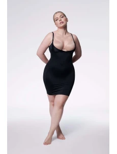 Zoštíhľujúca košieľka 222 Black - Julimex