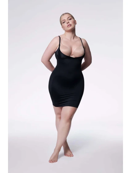 Zoštíhľujúca košieľka 222 Black - Julimex Zoštíhľujúca košieľka 222 Black - Julimex