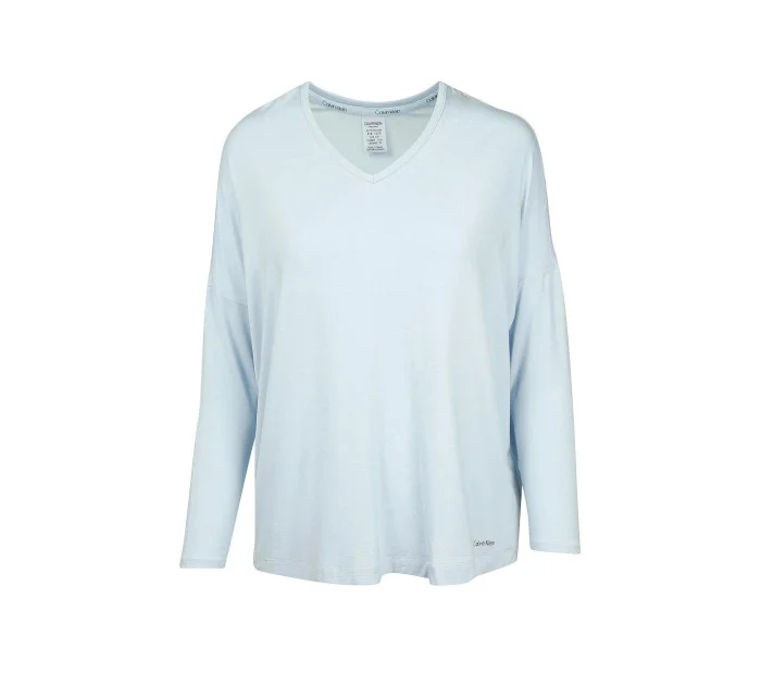 Dámské triko na spaní model 8390794 modrá - Calvin Klein Dámské triko na spaní model 8390794 modrá - Calvin Klein