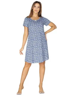 Dámska nočná košeľa 417 kr/r tyrkysová - Regina