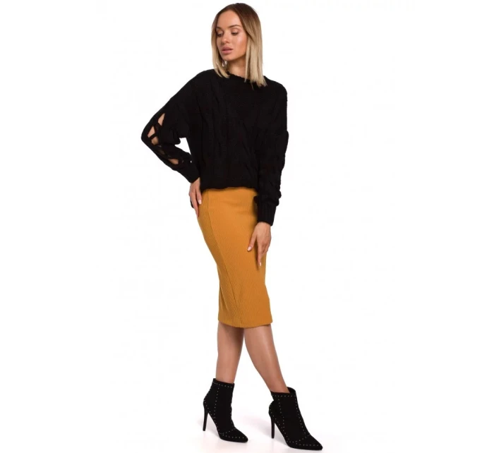 Dámsky sveter M539 fuchsiová - Moe