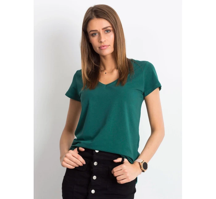 Tričko RV TS 4837.36P tmavozelené Tričko RV TS 4837.36P tmavozelené