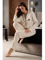 Pyžamo Beatrice Ecru - Momenti Per Me Pyžamo Beatrice Ecru - Momenti Per Me