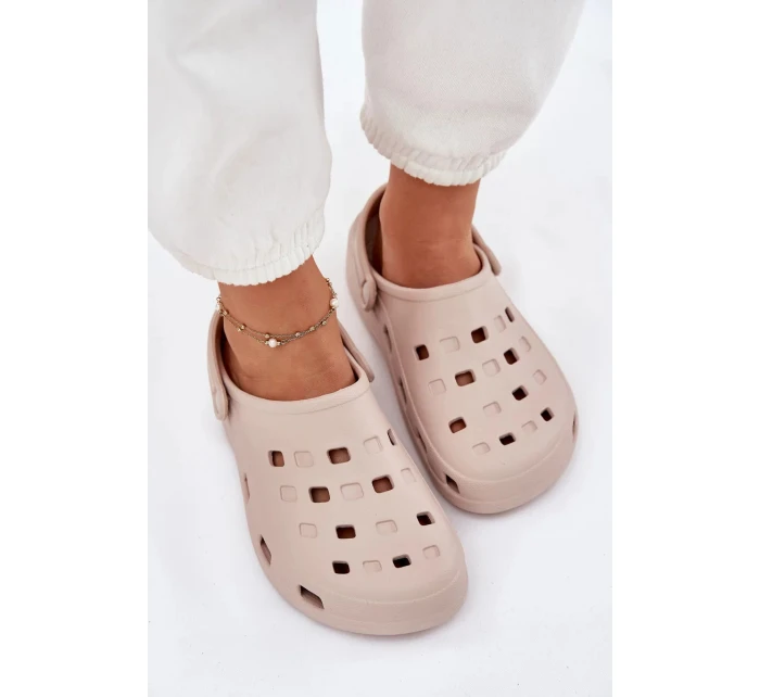 Dámske penové papuče LEMIGO - béžové Dámske penové papuče LEMIGO - béžové