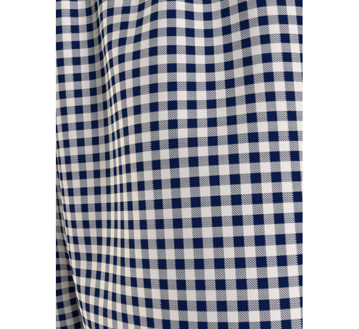 Dámské pyžamové šortky WOVEN SHORT PRINT UW0UW04944 02G tm. modro-bílé - Tommy Hilfiger