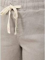 damskie z wysokim stanem szare model 22126337 - FashionStreet