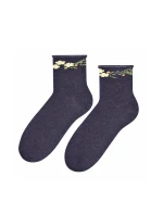 Vzorované netlačiace ponožky Steven art.099 35-40