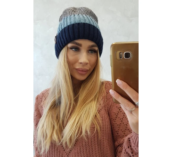 Fleecová čepice  grey model 18751507 - K-Fashion