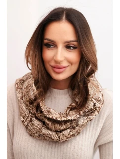 model 21859491 Dámská čepice s kapucí zelená neonová - K-Fashion