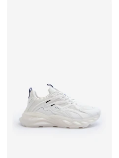 Buty Sportowe Sneakersy Męskie HI-POLY SYSTEM Big Star NN174383 Białe