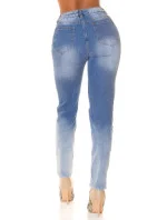 Sexy džíny s vysokým pasem model 21178084 - Koucla Sexy džíny s vysokým pasem model 21178084 - Koucla