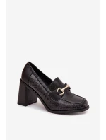 Topánky na polpäte model 217846 Step in style Topánky na polpäte model 217846 Step in style