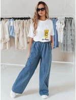 Dámské džínové kalhoty navy blue Dstreet model 21989295 - FashionStreet