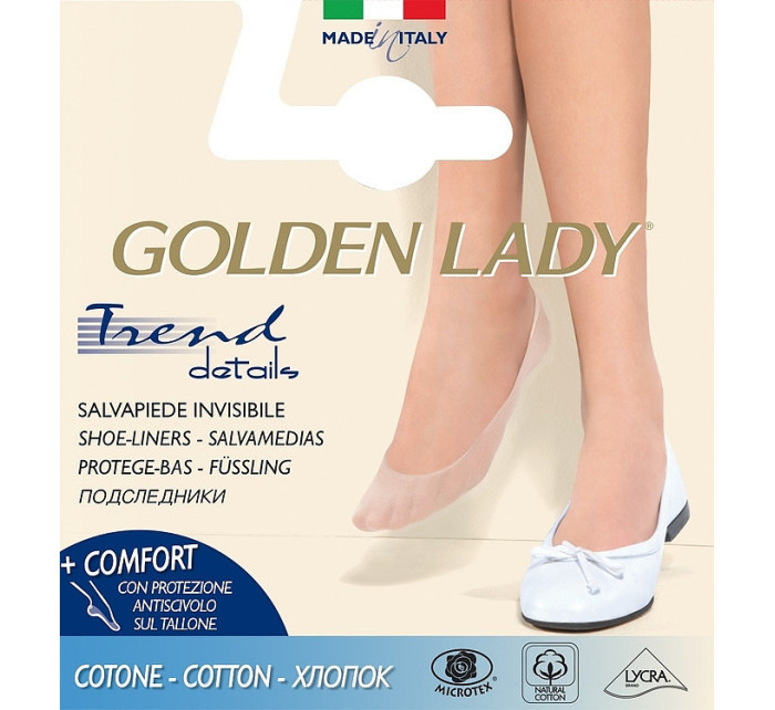 Dámske nízke ponožky Golden Lady Ballerina 6P Cotton A'2