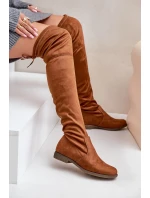 Na Plochém Podpatku Do Z Eko Semiše Camel model 21678116 - Boto