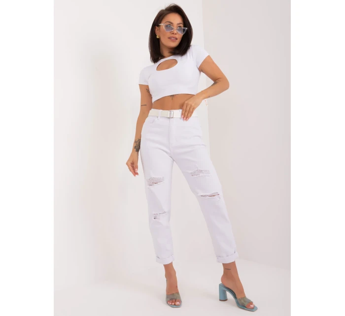 Spodnie jeans PM SP model 19712384 1.66 biały - FPrice