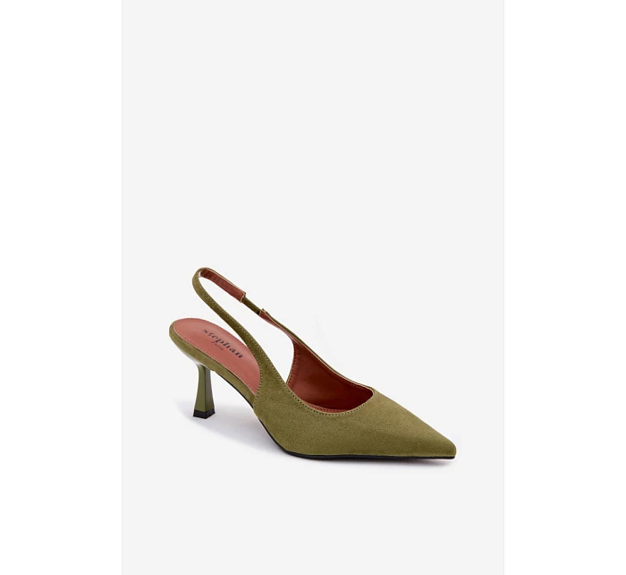 Sandále na podpätku model 226918 Vykročte štýlovo