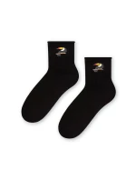 Vzorované netlačiace ponožky Steven art.099 35-40