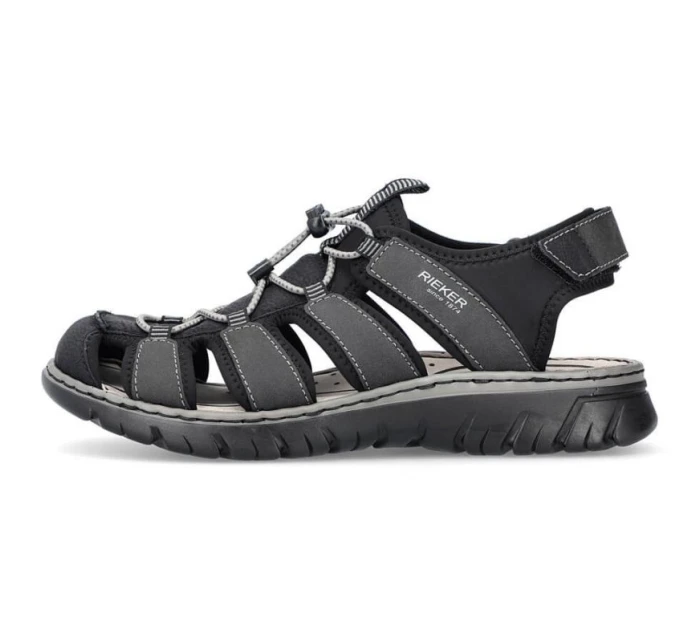 Zabudované sandále Rieker M 26770-00 RKR584 Zabudované sandále Rieker M 26770-00 RKR584