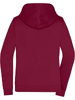 JN 755 Dámská mikina s kapucí model 22489489 wine - Daiber JN 755 Dámská mikina s kapucí model 22489489 wine - Daiber