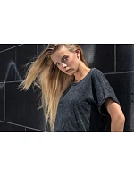 BY 053 Dámské tričko  grey black model 22435767 - Build your Brand