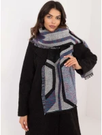 Šatka AT SZ 2101.22P sivá čierna