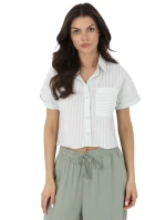 Koszula NM KS  biało zielony model 21057813 - FPrice