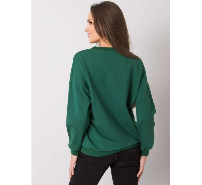 Mikina RV BL model 16719798 tmavě zelená - FPrice Mikina RV BL model 16719798 tmavě zelená - FPrice