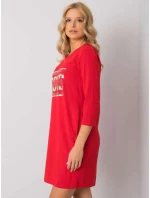 Šaty RV SK model 16968789 červená - FPrice Šaty RV SK model 16968789 červená - FPrice