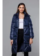 Tmavomodrá dámska prechodná bunda (YP-22081-2)