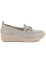 Dámske topánky na platforme, zlaté M.Daszynski MR1840