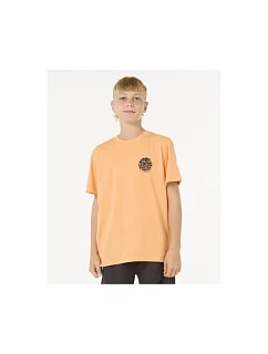 Dětské tričko  Icon Tee – oranžové model 22235684 - Rip Curl