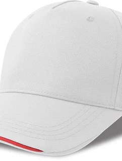 Recy Five 5 panelová kšiltovka white model 22450429 - Atlantis Headwear