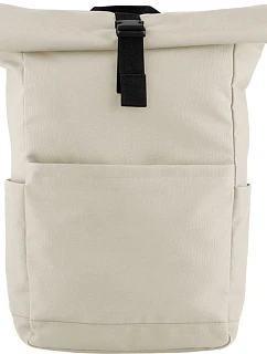 BagBase BG 186 Batoh Roll-Top „Premium Recycled“ 52.0186 natural stone